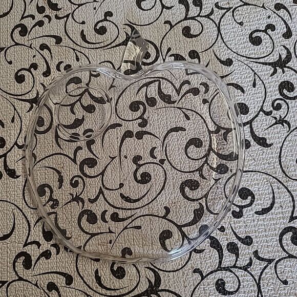 -Glass Pumpkin Snack Plate #3 - Picture 2 of 3